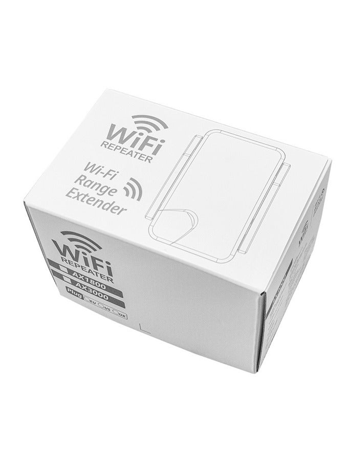 حياة الكثبان موسع نطاق شبكة الواي فاي AX1800 بتقنية Wi-Fi 6 - مضخم إشارة ثنائي النطاق بسرعة 1800 ميجابت في الثانية، تغطية شاملة للمنزل تصل إلى 1080 قدم مربع، متوافق مع جميع أجهزة التوجيه، إعداد سهل بزر واحد للألعاب وبث فيديوهات بدقة 4K. - Image 4